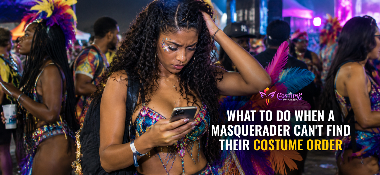 What to Do When a Masquerader Can't Find Their Costume Order