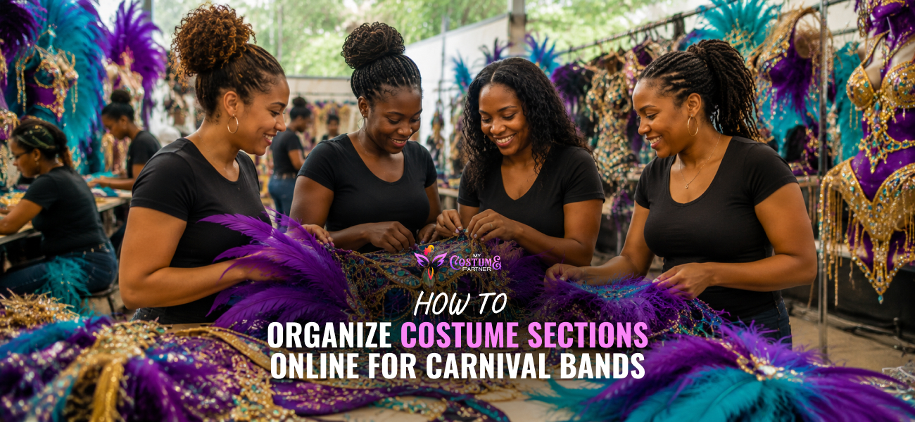 How to Organize Costume Sections Online for Carnival Bands