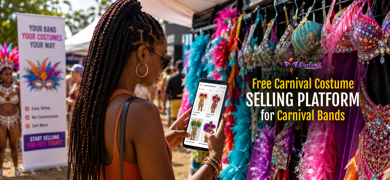 Free Carnival Costume Selling Platform for Carnival Bands
