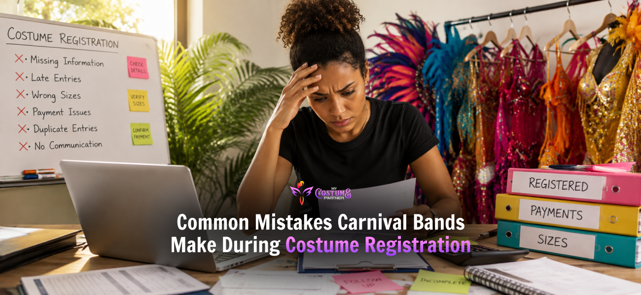 Common Mistakes Carnival Bands Make During Costume Registration